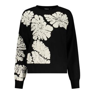 Desigual Bubbles Lacroix Jumper - Knitwear - Mujer - Negro - L