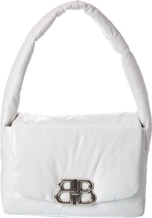 Balenciaga Monaco Padded Leather Shoulder Bag