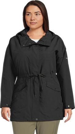 Columbia Plus Size Pardon My Jacket Womens Coat Black : 1X, Polyester