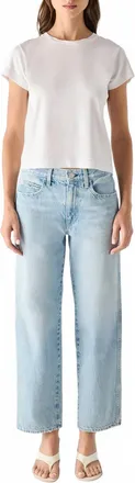 Amo Billie Straight Leg Jeans In Adulation