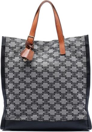 Celine Pre-owned Celine Macadam Canvas Vertical Tote Ladies S-SN-0111 S-PA-0121