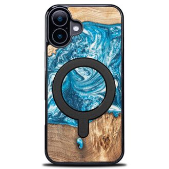 OEM Funda Bewood Unique Para Iphone 16 - Planetas - Urano Con Magsafe