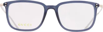 Gucci Demo Square Mens Eyeglasses GG1709O 007 53
