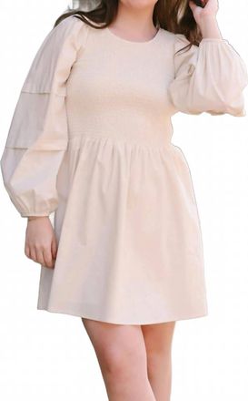Sadie & Sage Shades On Mini Dress In Ivory