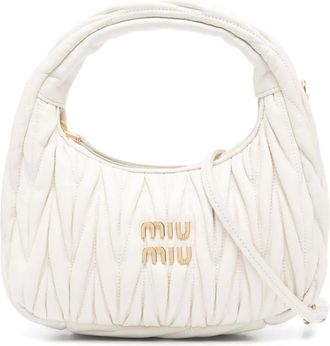 Miu Miu Borsa tote Wander - Bianco
