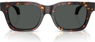 Versace 52mm Square Sunglasses in Havana at Nordstrom