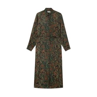 Brooks Brothers Abito chemisier lungo con stampa paisley - - Dresses - Donna - Multicolore - S