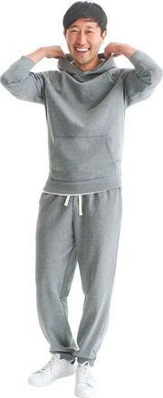 primary Unisex Fit Cozy Sweatpant in Heather Black at Nordstrom, Size Xx-Large