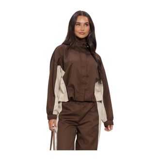Refined Department Refined Department - Annie Jacket - Dames - Jassen - Bruin - Maat: L Zijde