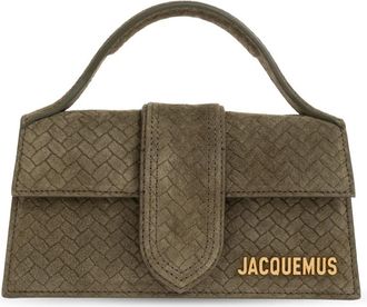 Jacquemus Le Bambino Handtas - Dames - Handtassen - Groen - ONE Size - Katoen - Tassen
