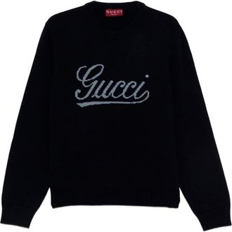 Gucci Long Sleeve Crew-Neck Sweater
