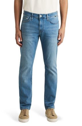 Mavi Jake Slim Fit Jeans in Light Brushed Feather at Nordstrom, Size 35 X 32