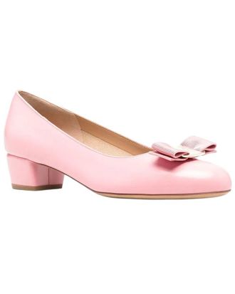 Ferragamo Vara Bow 40Mm Leather Pump