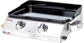 Somagic Plancha De Asar A Gas Vera 200 2 Quemadores 5,3kw - Somagic