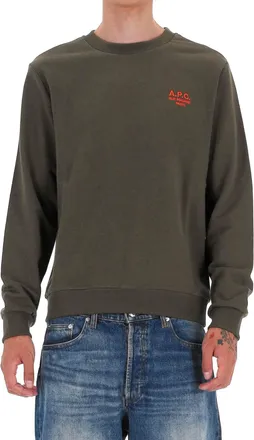 A.P.C. Rue Madame Paris Cotton Crewneck Sweatshirt