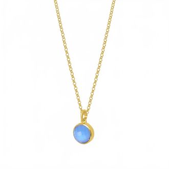 Dean Davidson Signature Pendant Necklace In Celestial Blue And Gold