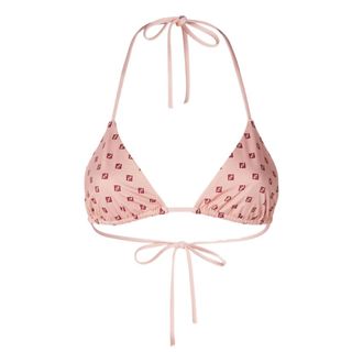 Fendi Bikinis, female, Pink, Size: 2XS Pink Sea Triangle Beach Bra