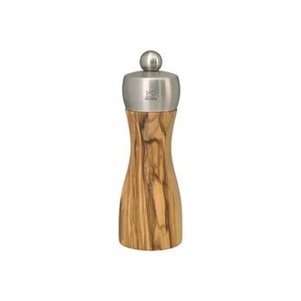Peugeot Fidji Molinillo De Sal Madera De Olivo 15 Cm