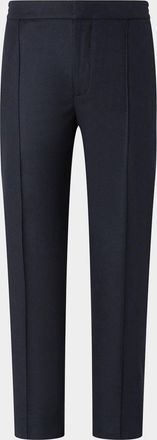 Ermenegildo Zegna Men & apos;s Wool-Blend Pleated Trousers