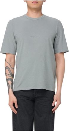 Saint Laurent Heren, Tops, Grijs, Maat: S Leer