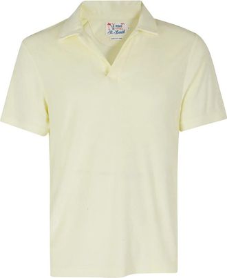 MC2 Saint Barth Jeremy Terry Polo - Heren - Polos - Beige - M - Katoen - Tops