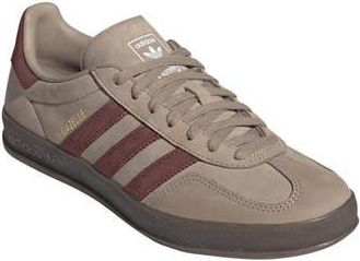 adidas Gazelle Indoor Sneaker in Trace Khaki/Fox Brown/White at Nordstrom Rack, Size 9.5