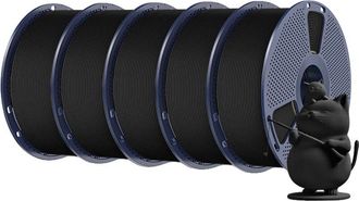 OEM Filamento Para Impresora 3d, Material Pla, Baja Contracci&oacute;n, Negro
