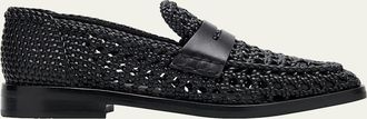 3.1 Phillip Lim Alexa Macrame Leather Loafers