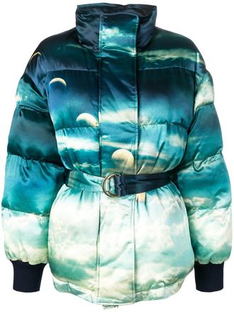 Stella McCartney Joy pufferjas - Blauw