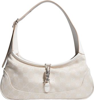 Gucci (WMNS) Gucci Jackie Slim Medium Shoulder Bag White 863137-FAFV4-9551