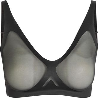 Spanx Sheersense Sculpting Mesh bra - Black - S (UK8-10 / S)