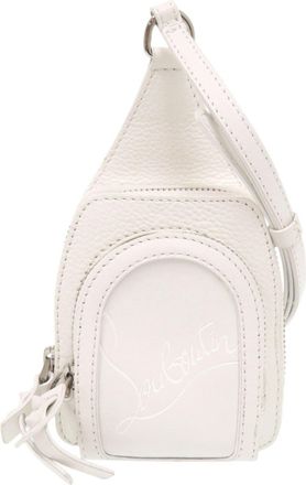 Christian Louboutin White Leather Shoulder Bag (Pre-Owned)