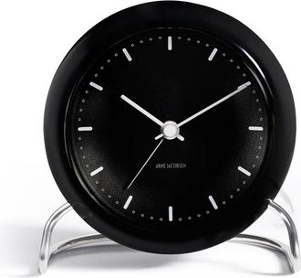 Rosendahl Copenhagen AJ City Hall Wecker, schwarz