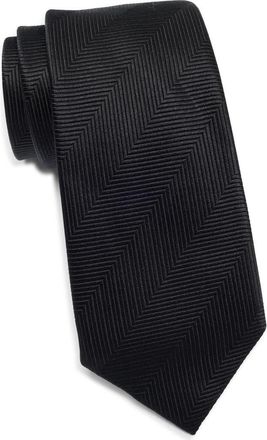 Duchamp Diagonal Silk Tie in Black at Nordstrom Rack