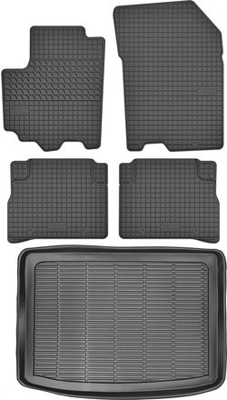 OEM Juego De Alfombrillas De Goma Para Suzuki Vitara Suv De 2015 + Alfombrilla Para El Maletero