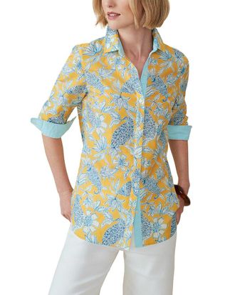 J.McLaughlin J. McLaughlin Britt Silk-Blend Blouse