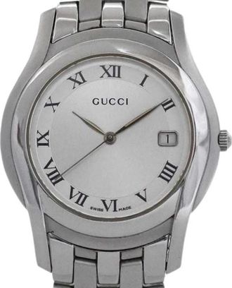 Gucci Pre-owned Vintage Polshorloge - Heren - Vintage Horloges - Wit - ONE Size - Vintage