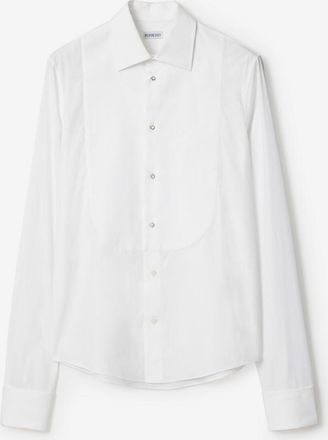 Burberry Slim Fit Cotton Tuxedo Shirt