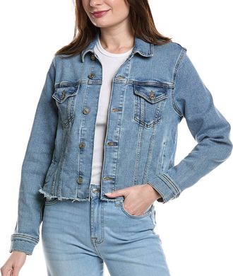 7 For All Mankind Classic Trucker Jacket In Love Soul