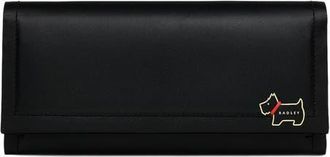 Radley London Heritage Lane Large Flapover Wallet in Black at Nordstrom