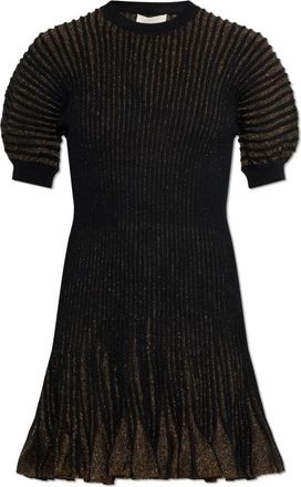 Ulla Johnson Talie Jurk - Dames - Korte kleedjes - Zwart - M - Polyester - Kleedjes