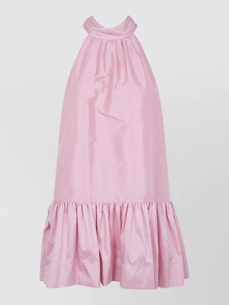 SIMKHAI bow tie mini dress