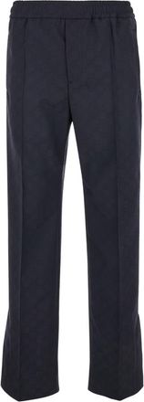Gucci Blue Classic Pants