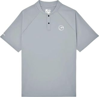 Malbon Golf Malbon T-shirt met raglan mouwen - Grijs