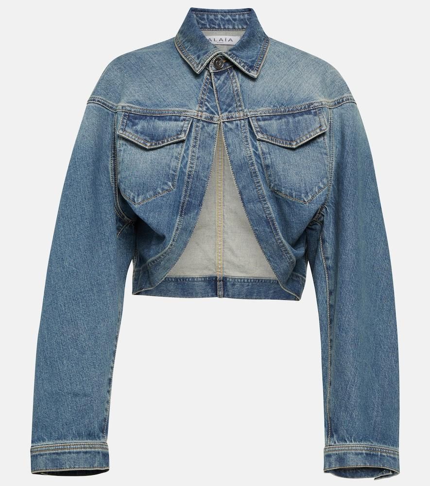 SALE【Alaia】スパイラル デニム ジャケット ALAiA デニムジャケットの通販 by shop｜ラクマ