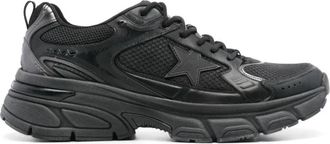 Golden Goose Lightstar Sneakers - Heren - Sneakers - Zwart - 41 EU - Katoen - Schoenen