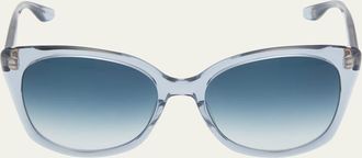 Barton Perreira Brow Babe Acetate Butterfly Sunglasses