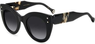 Carolina Herrera Grey Shaded Cat Eye Ladies Sunglasses HER 0127/S 0WR7/9O 50