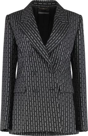 Alberta Ferretti Elegant Double-breasted Jacket