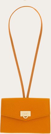 Ferragamo Donna Charm porta carte Arancione
